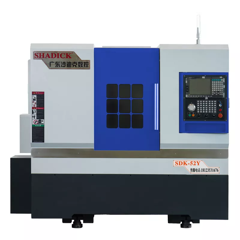 52-Tailstock posūkio gaminio kompozicinis CNC aparatas